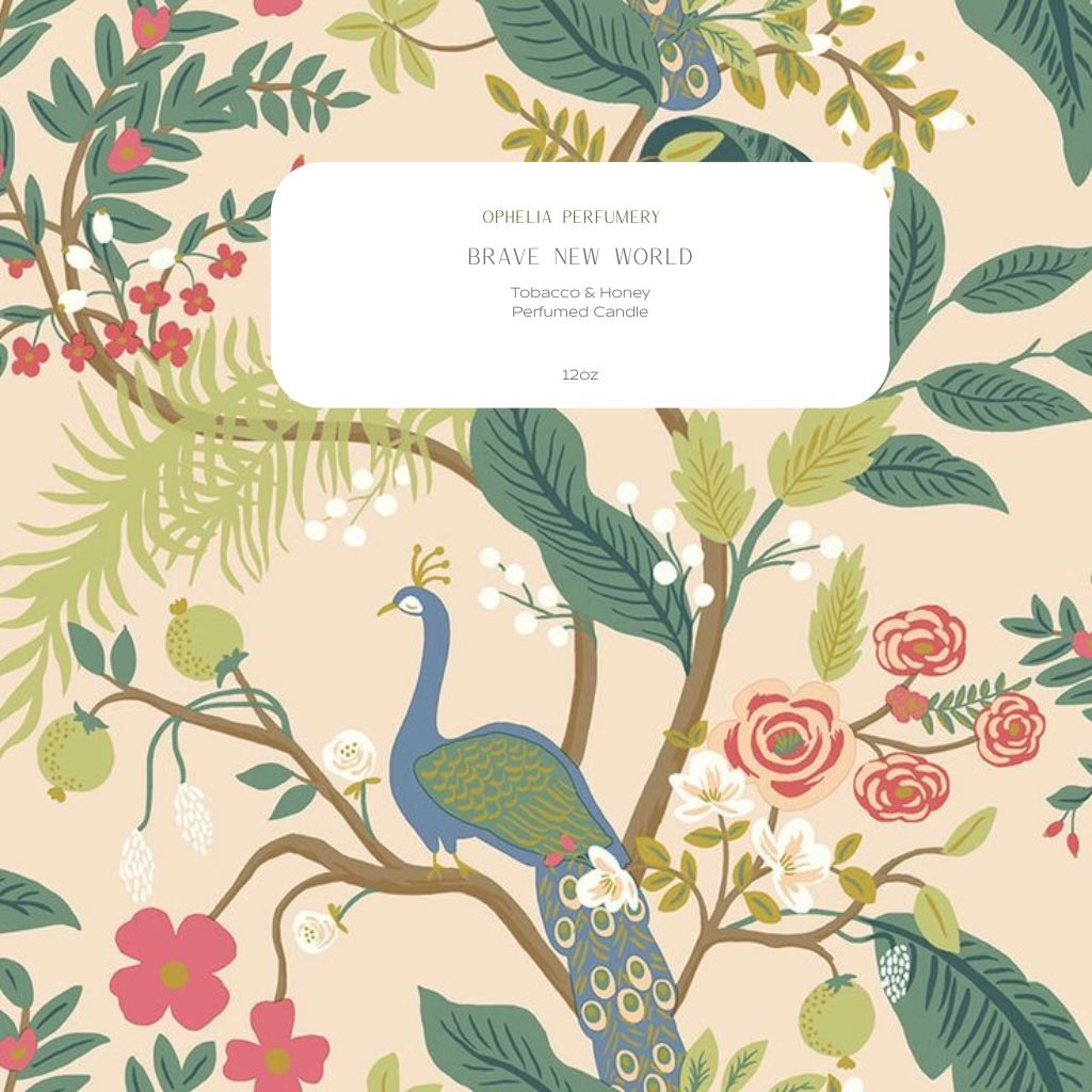 "Brave New World" Perfume Candle