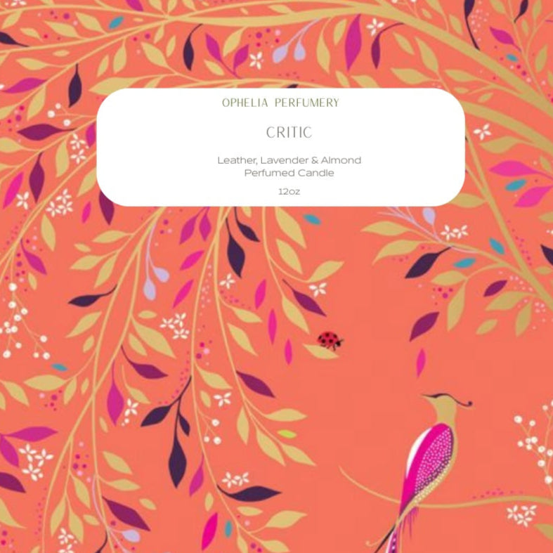 "Critic" Perfume Candle