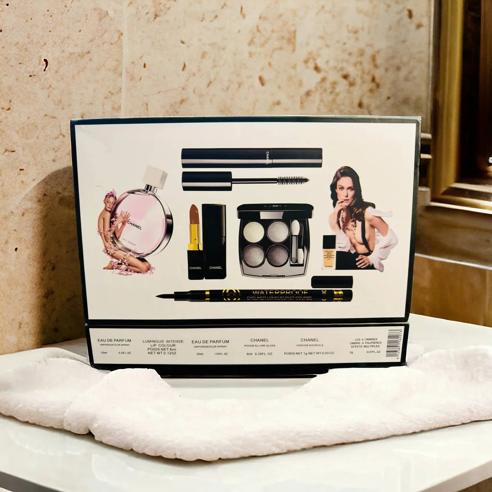 CHANEL Eyeshadow, Lipstick & Fragrance Set