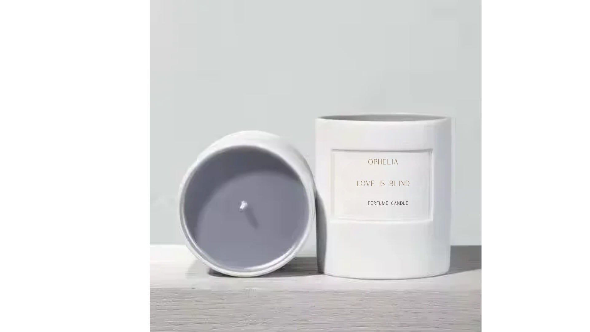 "Love Is Blind" Perfume Candle