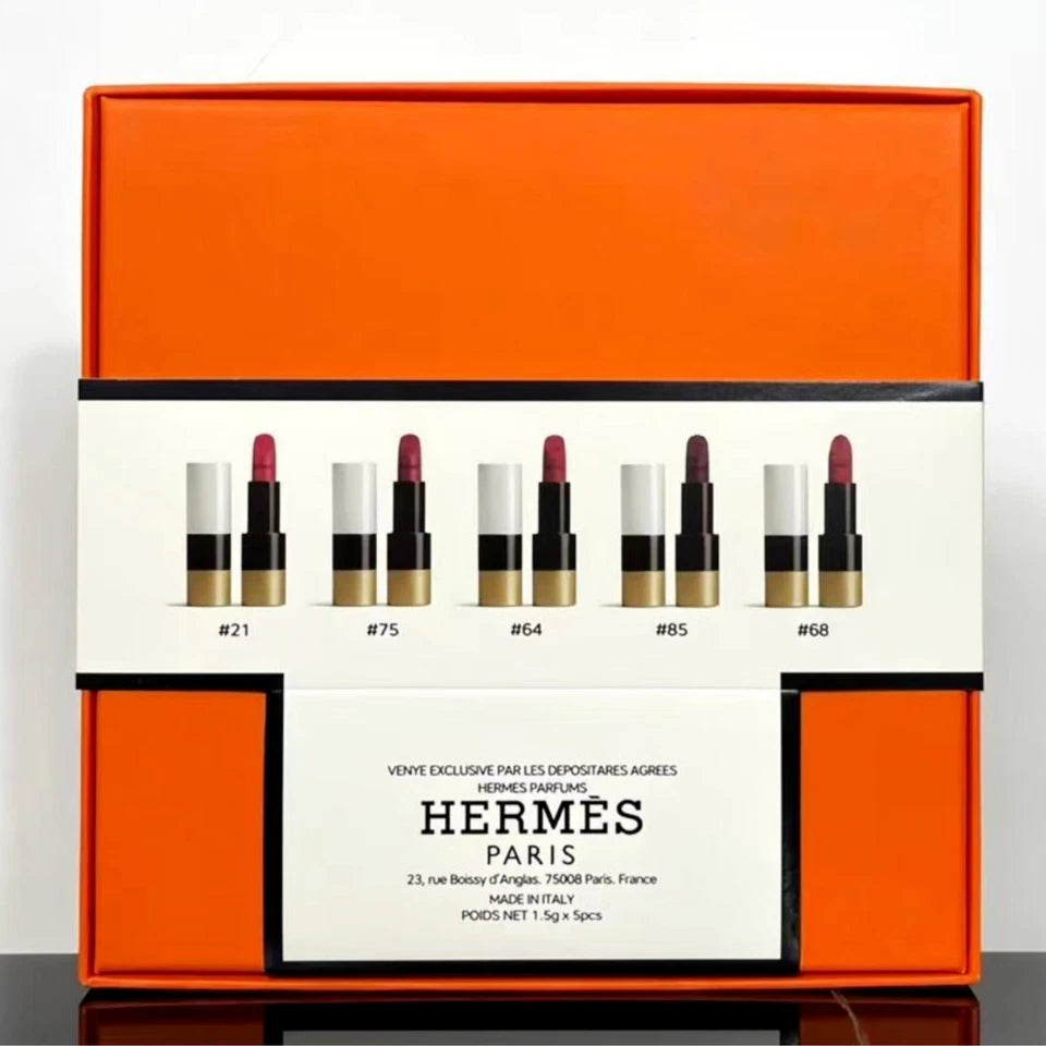 Hermes 5 Lipstick Gift Set